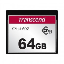 Transcend 64GB CFast 2.0 CFX602 paměťová karta (MLC) TS64GCFX602