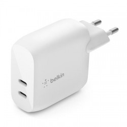 Belkin Duální nástěnná nabíječka Power Delivery - 2x 20W USB-C,...
