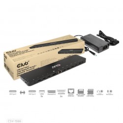 Club3D Dokovací stanice USB-C, Triple Display DP Alt mode...