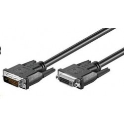 PREMIUMCORD DVI-D prodlužovací kabel,dual-link,DVI(24+1),MF, 3m...