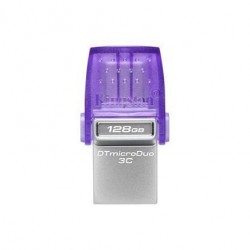Kingston 128GB DataTraveler microDuo 3C 200MB/s dual USB-A + USB-C...