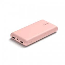 Belkin USB-C PowerBanka, 20000mAh, 15W, růžová BPB012btRG