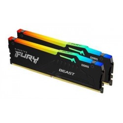 KINGSTON 32GB 4800MHz DDR5 CL38 DIMM (Kit of 2) FURY Beast RGB...