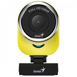 Genius Full HD Webkamera QCam 6000, 1920x1080, USB 2.0, žltá,...