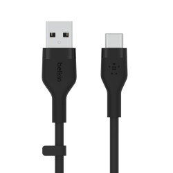 Belkin kabel USB-A na USB-C_silikon,1M černý CAB008bt1MBK