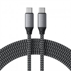 Satechi kábel USB-C to USB-C Cable 100W 2m - Space Gray ST-TCC2MM