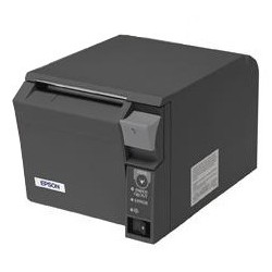 EPSON TM-T70II pokladní tiskárna, USB + serial, černá, řezačka, se...