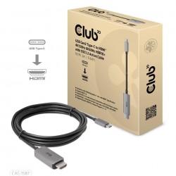 Club3D kabel USB-C na HDMI, 4K120Hz 8K60Hz HDR10 s DSC1.2, M/M, 3m...