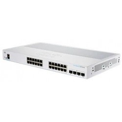 Cisco switch CBS250-24T-4X, 24xGbE RJ45, 4x10GbE SFP+, fanless -...