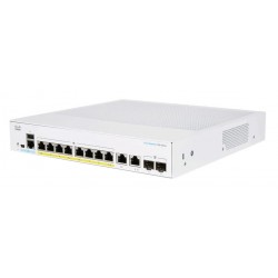 Cisco switch CBS250-8FP-E-2G, 8xGbE RJ45, 2xRJ45/SFP combo,...