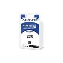 alt. kazeta wecare ARMOR pre BROTHER LC223BK Black pre...