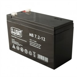MPL megaBAT - batéria UPS VRLA AGM bezúdržbová 12V/7,2 Ah MB 7.2-12