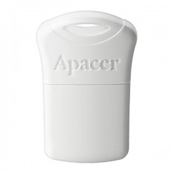 Apacer USB flash disk, USB 2.0, 16GB, AH116, biely, AP16GAH116W-1,...