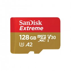SanDisk Extreme/micro SDXC/128GB/190MBps/UHS-I U3 / Class 10/+...