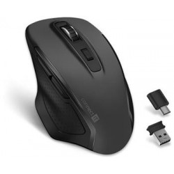 CONNECT IT Dual SmartSwitch bezdrátová myš, USB-A + C (+1x AA...