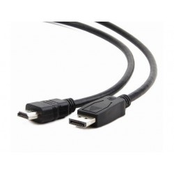 Gembird cable DISPLAYPORT (M) - HDMI (M) 10m CC-DP-HDMI-10M