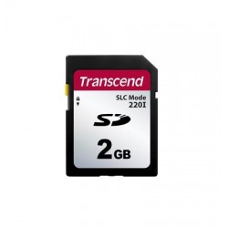 Transcend 2GB SD220I MLC průmyslová paměťová karta (SLC mode),...