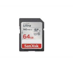 SanDisk Ultra SDXC 64GB 140MB/s Class10 UHS-I SDSDUNB-064G-GN6IN