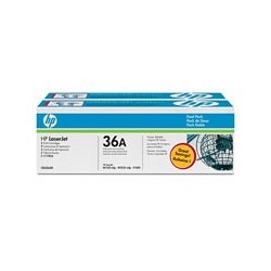 HP Toner CB436AD black Dual Pack 2000 strán