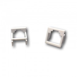 DATACOM Adaptér RJ45 na RJ12 (RJ11) bílá 20ks 42552