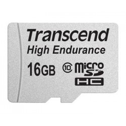 Transcend 16GB microSDHC (Class 10) High Endurance MLC priemyslová...