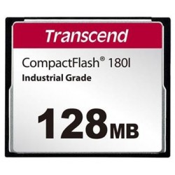 Transcend 128MB INDUSTRIAL TEMP CF180I CF CARD, (MLC) paměťová...