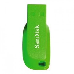 SanDisk FlashPen-Cruzer Blade 32 GB elektricky zelená...