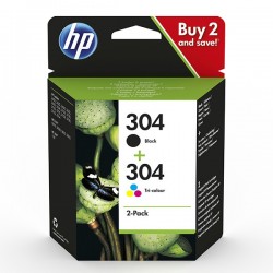 HP originál ink sada 3JB05AE, HP 304, CMYK, 100CMY-120Kstr., HP...