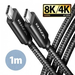 AXAGON BUCM432-CM10AB NewGEN+ kabel USB-C  -  USB-C, 1m, USB4 Gen...