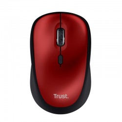 TRUST YVI+ WIRELESS MOUSE ECO RED 24550