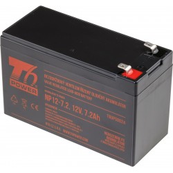 Akumulátor T6 Power NP12-7.2, 12V, 7,2Ah T6UPS0024