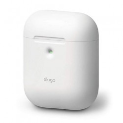 Elago Airpods 2 Silicone Case - White EAP2SC-WH