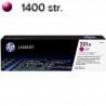 HP originál toner CF403A, magenta, 1330str., HP 201A, HP Color LaserJet MFP 277, Pro M252, 750g,