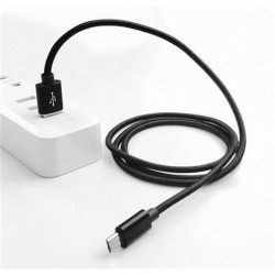 Crono kabel USB 2.0/  USB A samec - microUSB samec, 1,0m, černý...