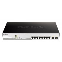 D-Link DGS-1210-10MP 10 Gbit PoE Smart, 8xGbE PoE+ DGS-1210-10MP/E