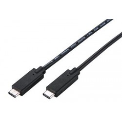 Kabel C-TECH USB 3.2, Type-C (CM/CM), PD 100W, 20Gbps, 2m, černý...