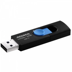 Adata Flash Drive UV320, 32GB, USB 3.0, black and blue...