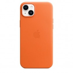 Apple iPhone 14+ Leather Case with MagSafe - Orange MPPF3ZM/A