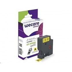 páska "wecare" DYMO S0720580, 45018 D1,Black/Yellow,12mm*7m K80003W4
