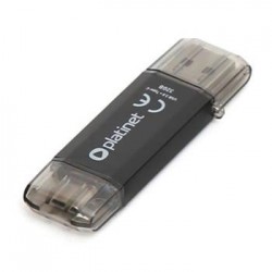 PLATINET PENDRIVE USB 3.0  Type-C 32GB BLACK [45451] PMFC32B