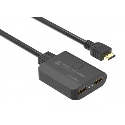 PremiumCord HDMI 2.0 Mini Splitter 1-2 Pigtail 4Kx2K@60Hz HDCP2.2...