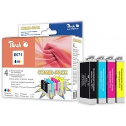 PEACH kompatibilní cartridge Epson T0715 CombiPack Plus 314992