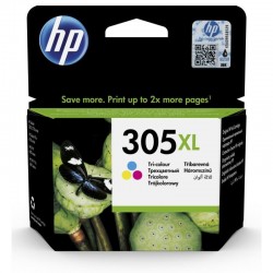 HP 305XL High Yield Tri-color Original Ink Cartridge 3YM63AE