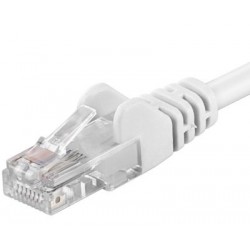 PREMIUMCORD Patch kabel UTP RJ45-RJ45 CAT5e 1.5m bílá sputp015W