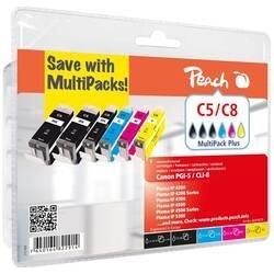 PEACH kompatibilní cartridge Canon PGI-5 / CLI-8 MultiPack Plus 319175
