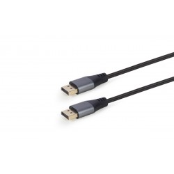 Gembird kábel DisplayPort (M/M), 8K, Premium, 1.8 m, čierny CC-DP8K-6