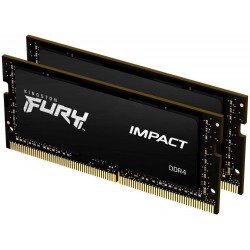 SO-DIMM 64GB DDR4-2666MHz CL16 Kingston FURY Impact, 2x32GB...
