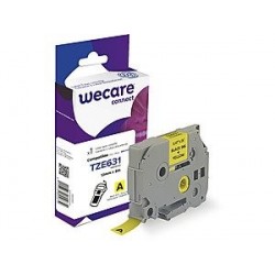 páska "wecare" BROTHER TZE131,TZ131 Black/Transparent,12mm*8m K80017W4