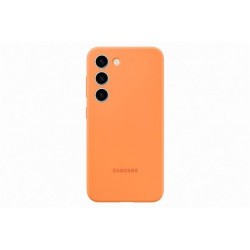 Samsung Silikónový zadný kryt pre Samsung Galaxy S23+, oranžový...
