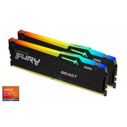 Kingston DDR5 16GB 6000MHz CL36 FURY Beast RGB AMD EXPO (2x8GB)...